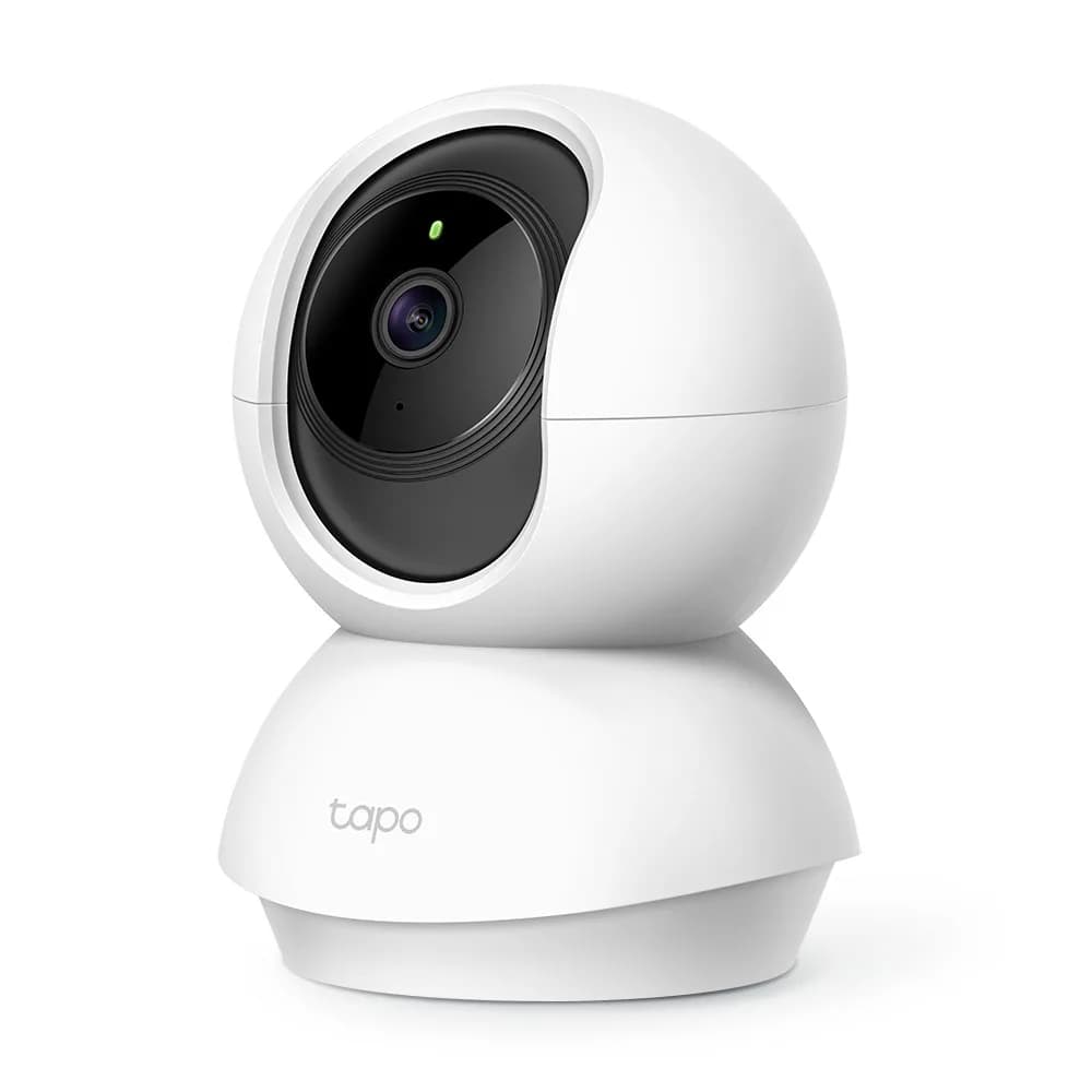 CAMERA IP TP-LINK, wireless, cube, pt. interior, dist. IR 9 m, tip lentila fixa 4 mm, 2 Mpx, microfon, carcasa plastic, slot SD card, "Tapo C200"