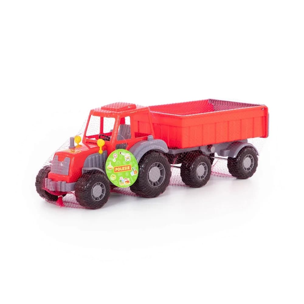Tractor cu remorca - Altay, 59x17x18cm, Polesie — miniatură