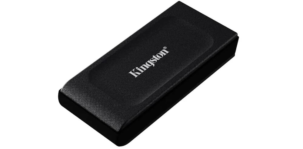 SSD extern KINGSTON XS1000, 1 TB, USB 3.2 Gen 2, Negru — miniatură