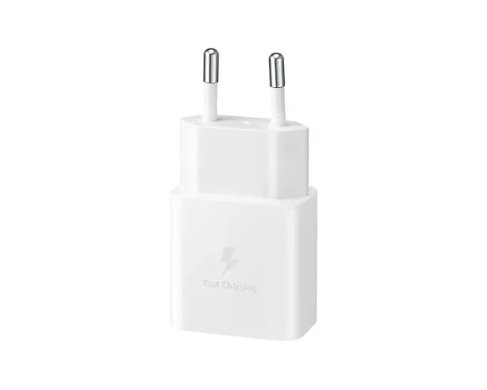 Incarcator retea 220V Samsung, USB Type C, fast charge, alb, "EP-T1510NWEGEU" — miniatură