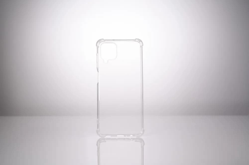Husa Samsung Galaxy A12 Spacer, transparenta, grosime 1.5mm, protectie suplimentara antisoc la colturi, material flexibil TPU "SPPC-SM-GX-A12-CLR" — miniatură
