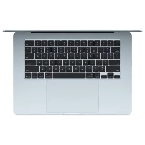 MacBook Air 15.3" Retina/Apple M4 (CPU 10-core, GPU 10-core, Neural Engine16-core)/24GB/1TB - Sky Blue - INT KB (2025) (Cto from MC7D4RO/A) — miniatură