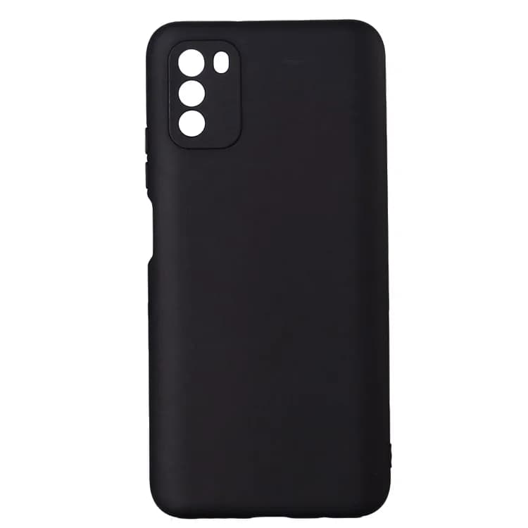 Husa Xiaomi Pocophone M3 Spacer, negru, grosime 1.5mm, material flexibil TPU "SSPPC-XI-PC-M3-TPU" — miniatură