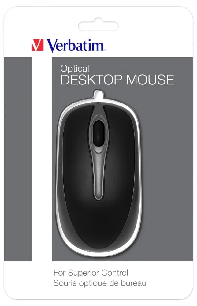 MOUSE Verbatim OPTICAL DESKTOP, "49019" — miniatură