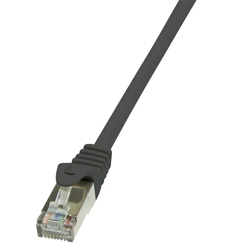 PATCH CORD FTP LOGILINK Cat6, cupru-aluminiu, 10 m, negru, AWG26, ecranat "CP2093S"