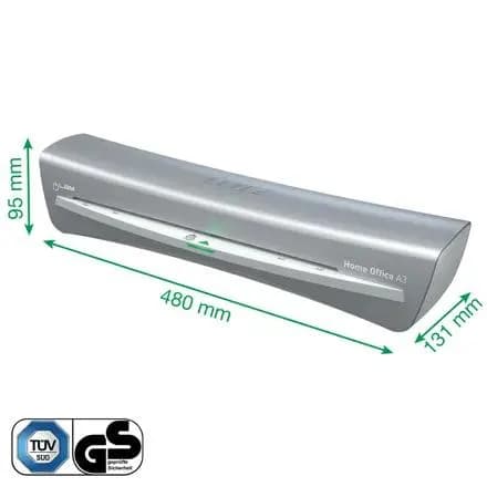 Laminator Leitz iLAM A3 Home Office, gri, "74400089" — miniatură