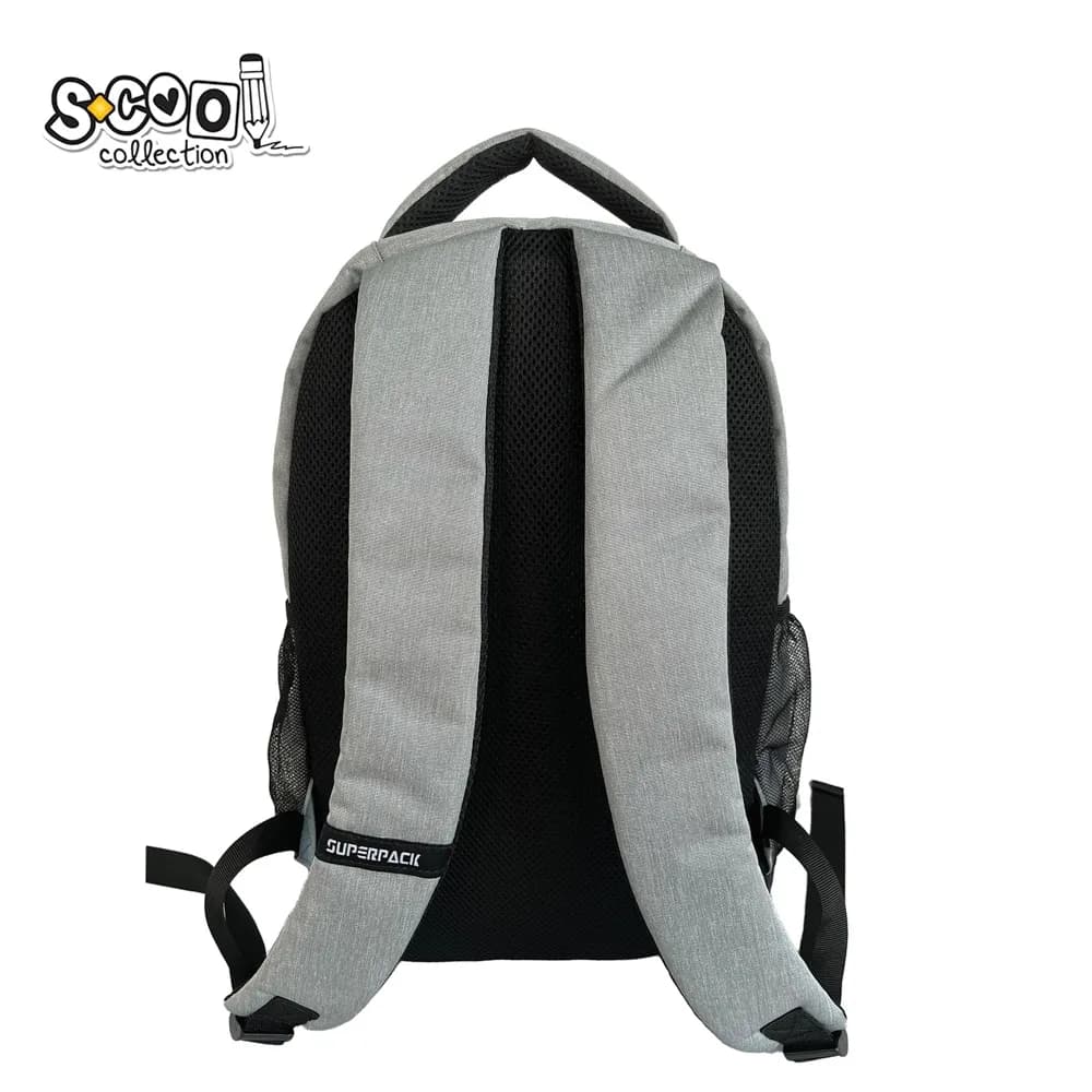 Ghiozdan compartiment laptop, SUPERPACK, 41x29x15 cm - S-COOL — miniatură