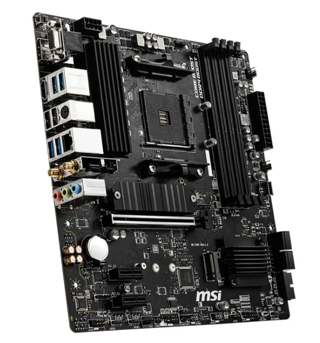 PLACA de BAZA MSI "B550M PRO-VDH WIFI", skt AM4, mATX, AMD B550, 4 x DDR4, max. 128 GB, 4 x SATA, 2 x M.2, 7.1, "B550M PRO-VDH WIFI" — miniatură
