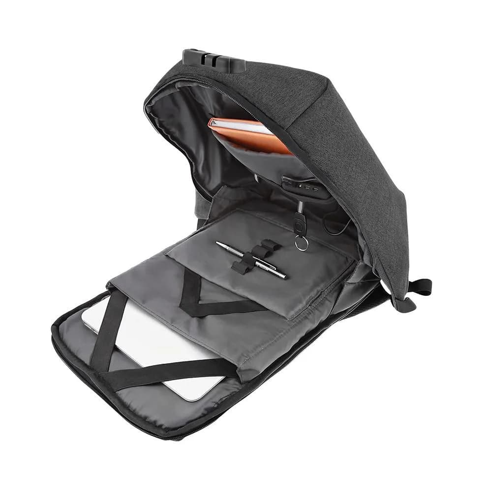 Rucsac laptop TELLUR Antifurt V2, Negru — miniatură