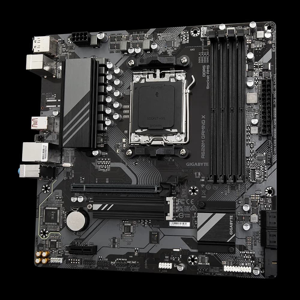 Placa de baza Gigabyte A620M GAMING X, Socket AM5, DDR5, Micro-ATX — miniatură