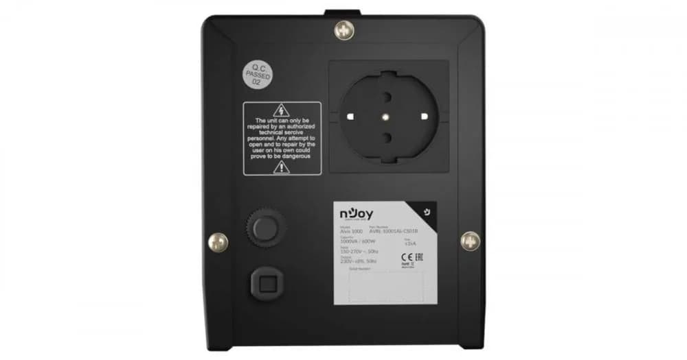 Stabilizator tensiune nJoy 1000VA Alvis, 600W — miniatură