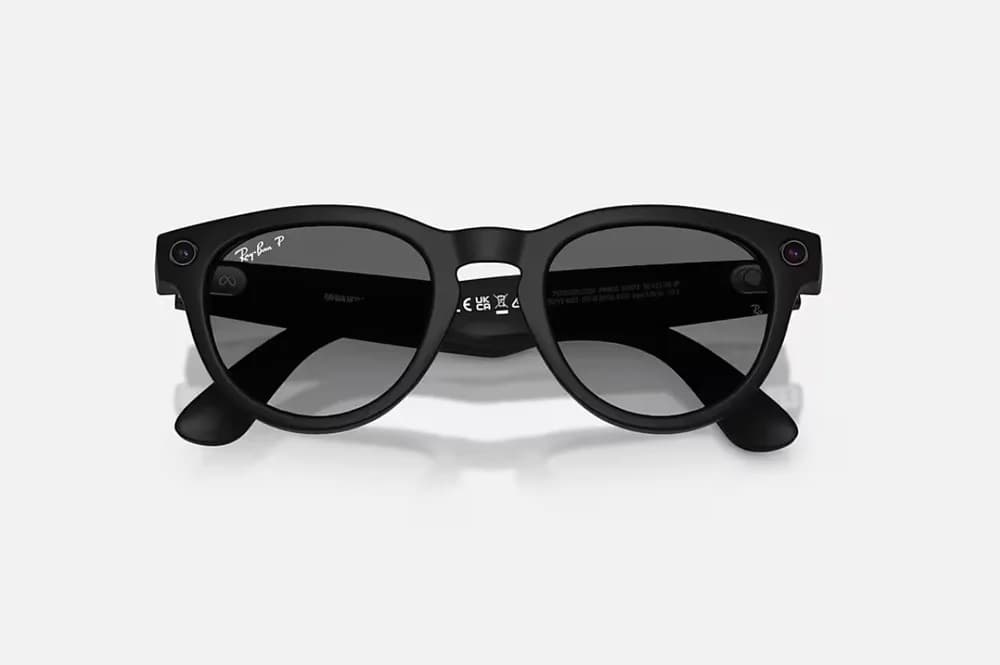 Ray-Ban Meta Headliner Gen 2 AI Glasses Matte Black/Polar Gradient Graphite RW4013 601ST3 50 — miniatură