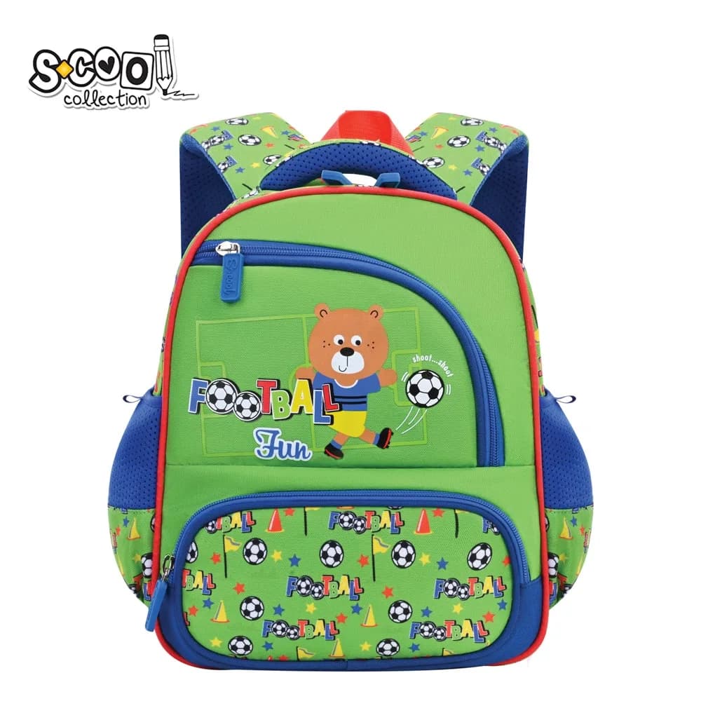 Ghiozdan gradinita, 30x25x14 cm, FOOTBALL FUN - S-COOL
