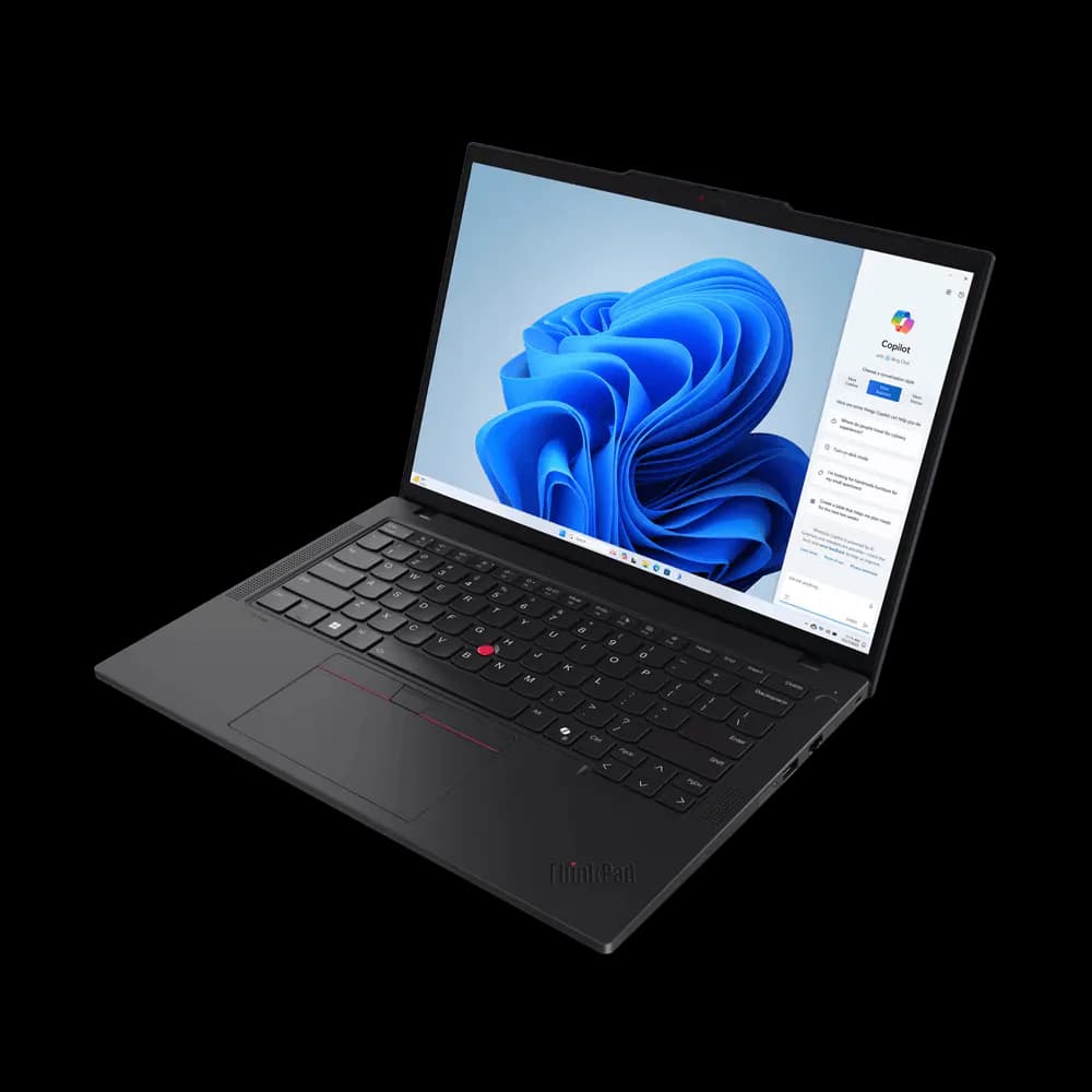 Laptop Business Lenovo ThinkPad T14 Gen 5, cu procesor Intel Core Ultra 7 155U, 14'' IPS, 64 GB DDR5, 1 TB, Intel Integrated, Windows 11 Pro — miniatură