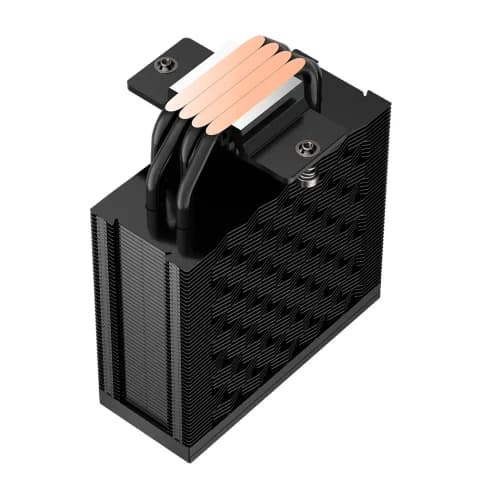 COOLER PCCooler "RZ400 V2" skt. universal, racire cu aer, vent. 120mm, 500 - 2200 RPM, 4 heatpipes, inaltime 155mm,"RZ400 V2 BK" — miniatură