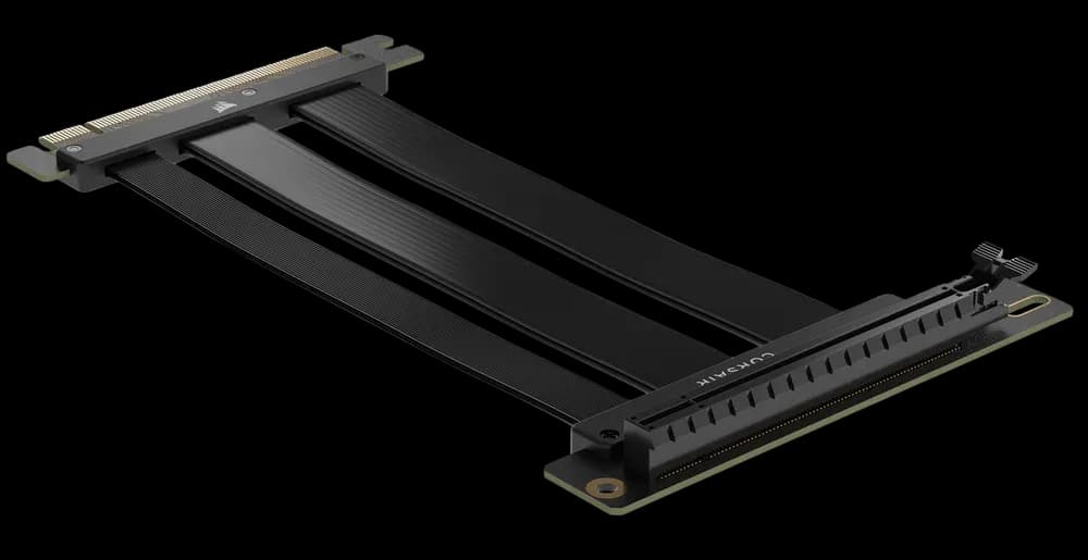 Corsair Premium PCIe 5.0 x16 Riser, 175mm "CC-9310004-WW"