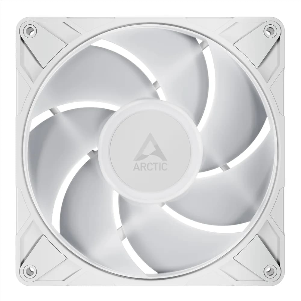 Ventilator Arctic "P14 Pro A-RGB", 140mm, 400 - 2500 RPM, FDB, 110 cfm, 4-Pin Fan Plug + 4-Pin Socket, lungime cablu 400 mm + 80 mm Daisy-Chain, alb, "ACFAN00318A" - 4895265000423 — miniatură