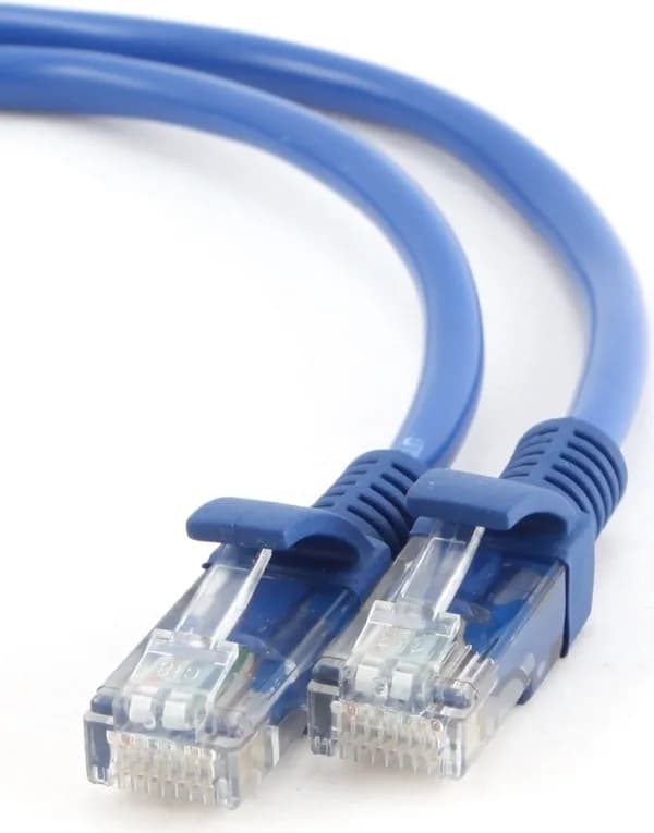 PATCH CORD UTP GEMBIRD Cat5e, cupru-aluminiu, 2 m, albastru, AWG26, "PP12-2M/B"