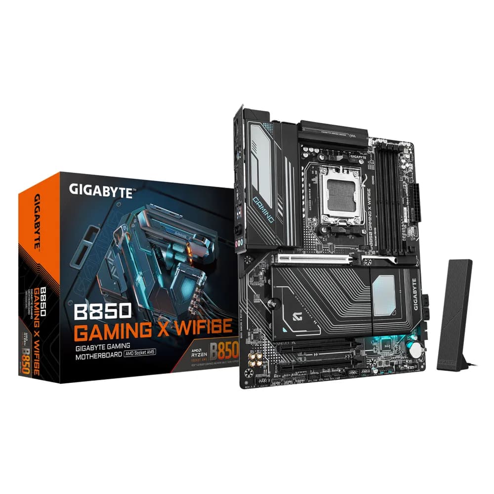 Placa de baza Gigabyte B850 GAMING X WIFI6E, Socket AM5, DDR5, ATX — miniatură