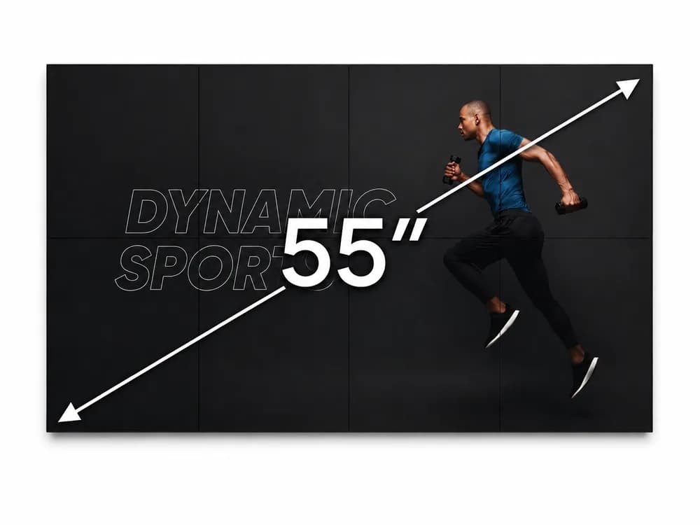 Display SMART Signage pentru VideoWall LG 55VL5PJ - Bezel 3.5mm edge to edge, Player incorporat,500 nits