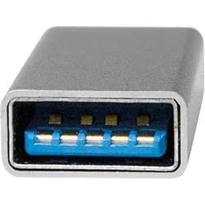 ADAPTOR LOGILINK OTG, pt. smartphone, USB 3.2 Type-C (T) la USB-A 3.0 (M), 5V / 3A 15W, negru, "AU0042" — miniatură