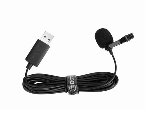 Microfon BOYA BY-LM40 microphone Black Lavalier/Lapel microphone "BY-LM40" — miniatură