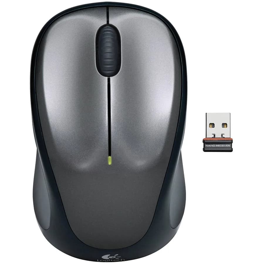 MOUSE LOGITECH, "M235", PC sau NB, wireless, 2.4GHz, optic, 1000 dpi, butoane/scroll 3/1, negru, "910-002201"