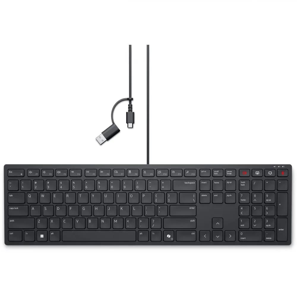 Tastatura DELL KB525C, USB, Negru — miniatură