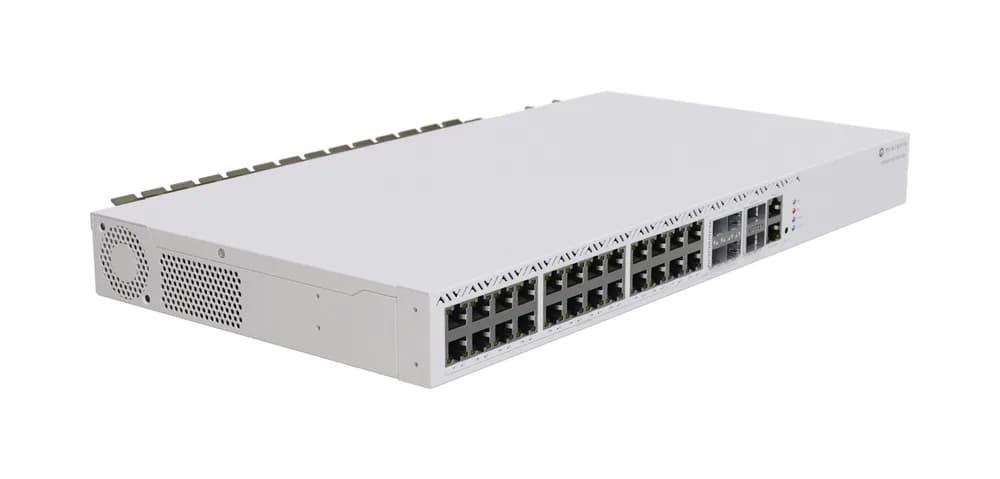 NET ROUTER/SWITCH 24PORT 2.5G/CRS326-4C+20G+2Q+RM MIKROTIK "CRS326-4C+20G+2Q+RM" — miniatură