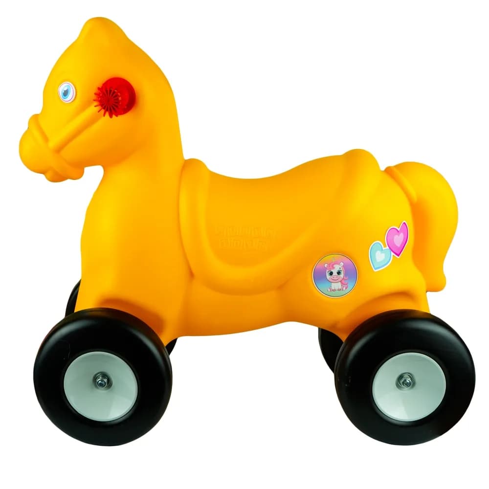Calut cu roti, galben - ROBENTOYS — miniatură