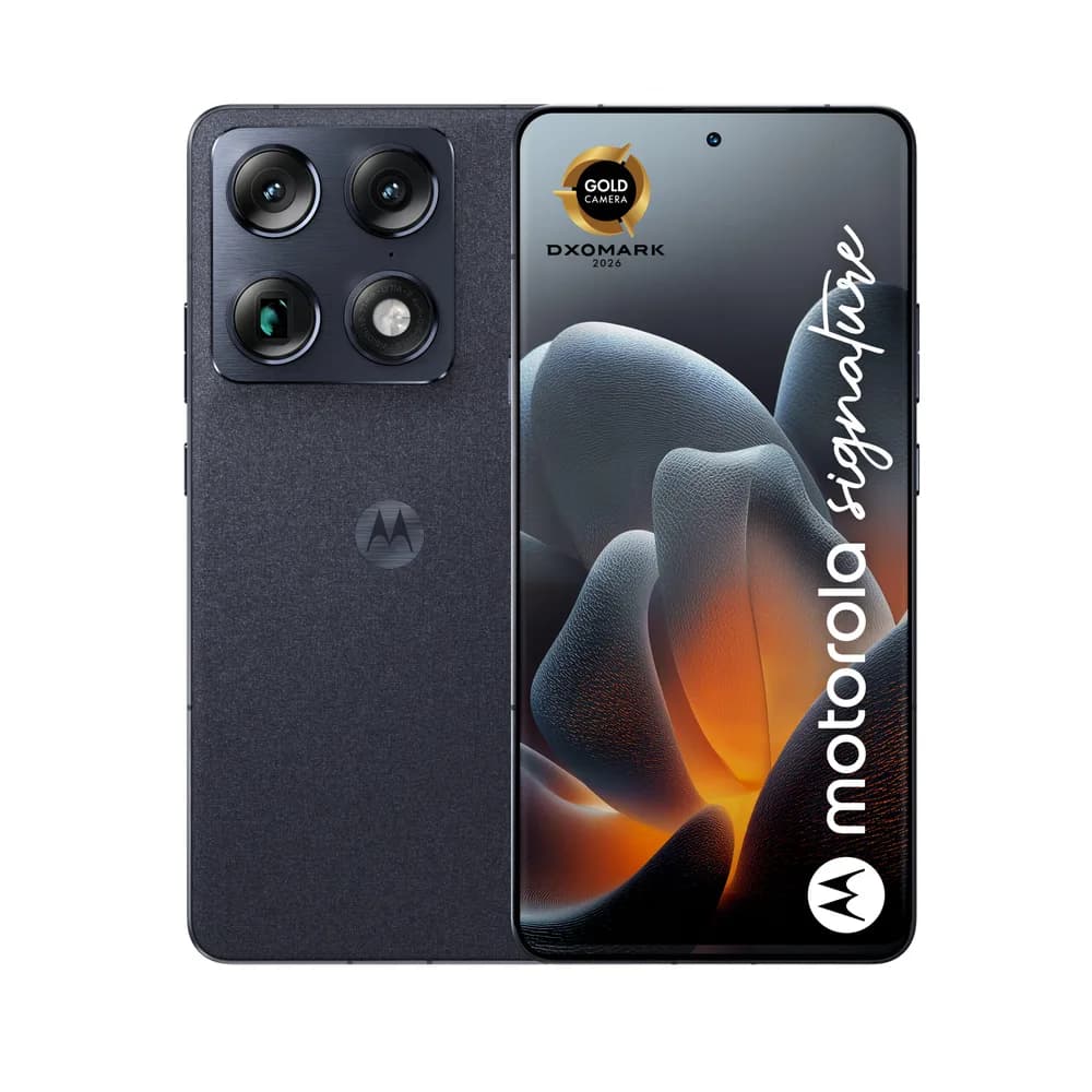 Smartphone Moto Signature 512GB 16GB RAM 5G Dual SIM Carbon "PBAB0002SE"