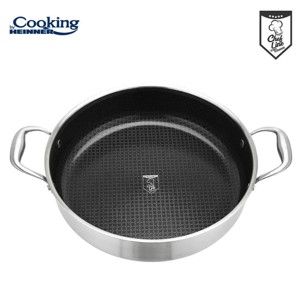 CRATITA CU CAPAC, 30x7.8 CM, 4.8 L, TITANIUM3, COOKING BY HEINNER — miniatură