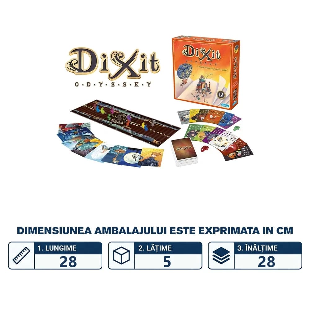 Joc de societate - Dixit Odyssey, limba romana, Asmodee - BLACKFIRE — miniatură