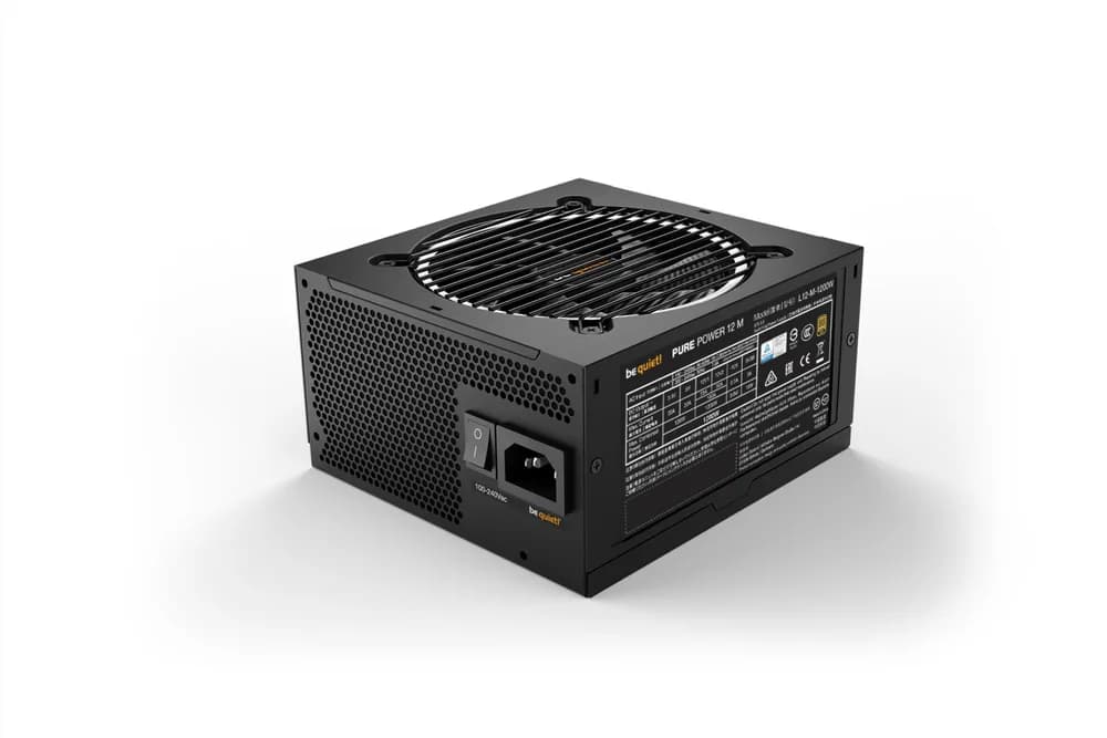 SURSA Be Quiet "PURE POWER 12 M", 1200W, 80 PLUS Gold, modular, format ATX 3.0, "BN346" — miniatură