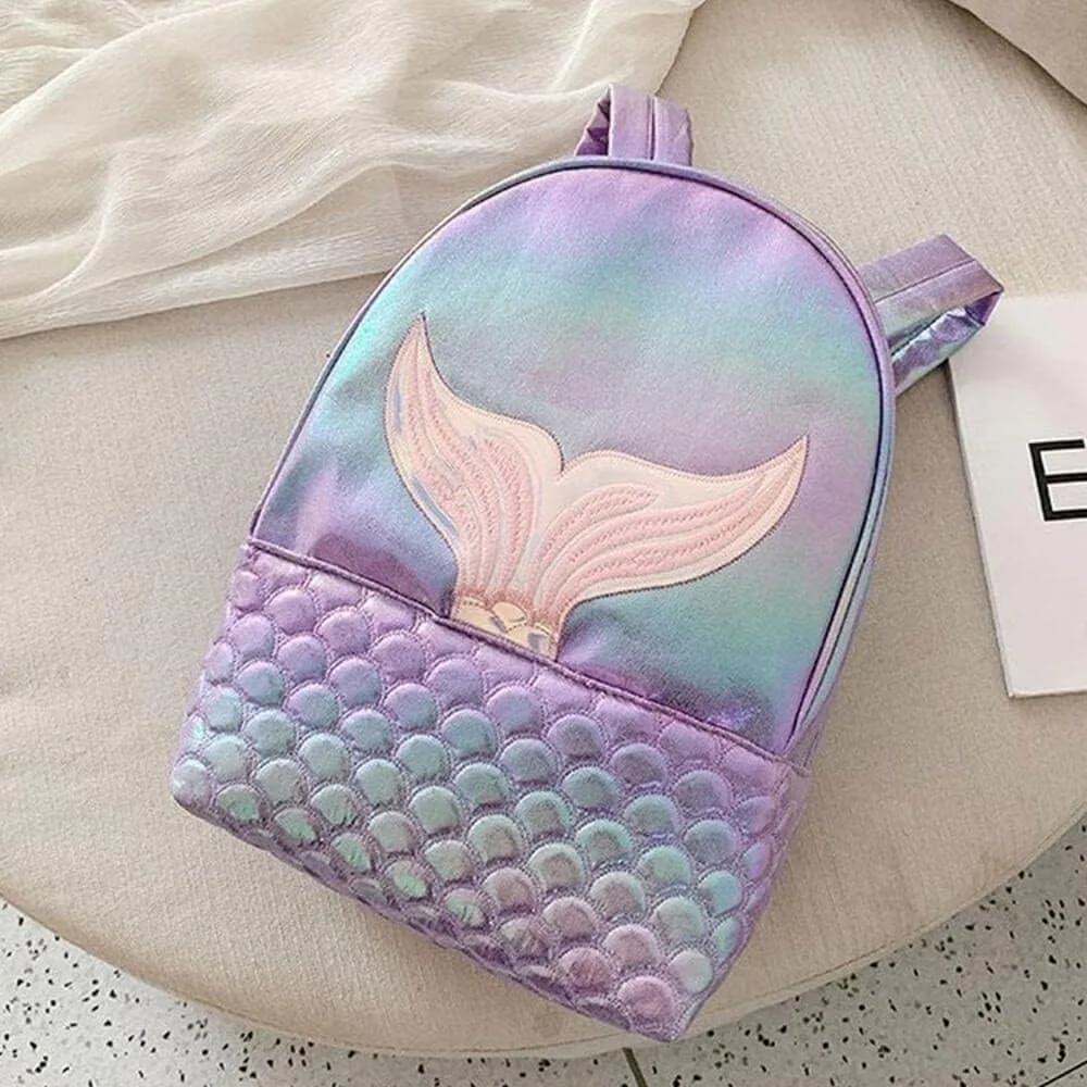 Ghiozdan gradinita Glitter, 25x32x11 cm, MERMAID - S-COOL — miniatură