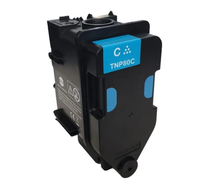 Toner Original Konica-Minolta Cyan, TNP80C, pentru Bizhuc C3300i|C3320i, 9K, "AAJW452