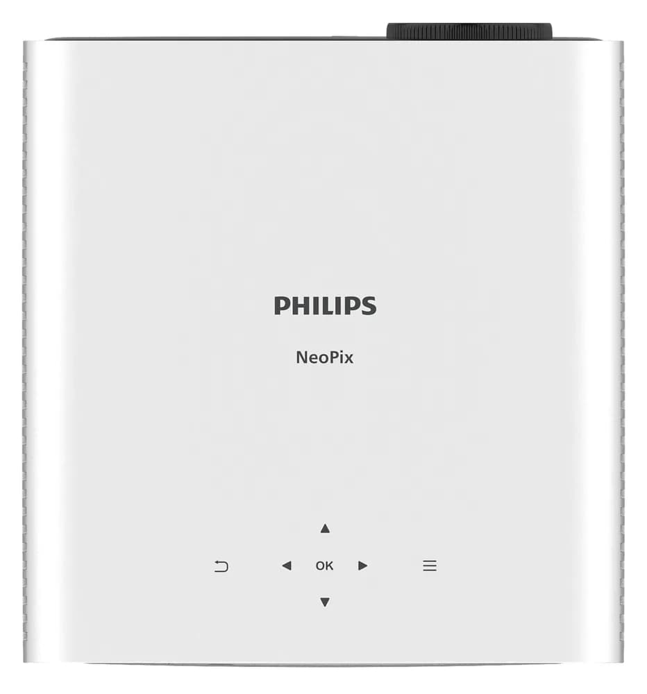 Videoproiector LED Philips NeoPix 750, 1080pWi-Fi 2.4GHz + 5GHz, Bluetooth 4.2, Alb "N-750" — miniatură
