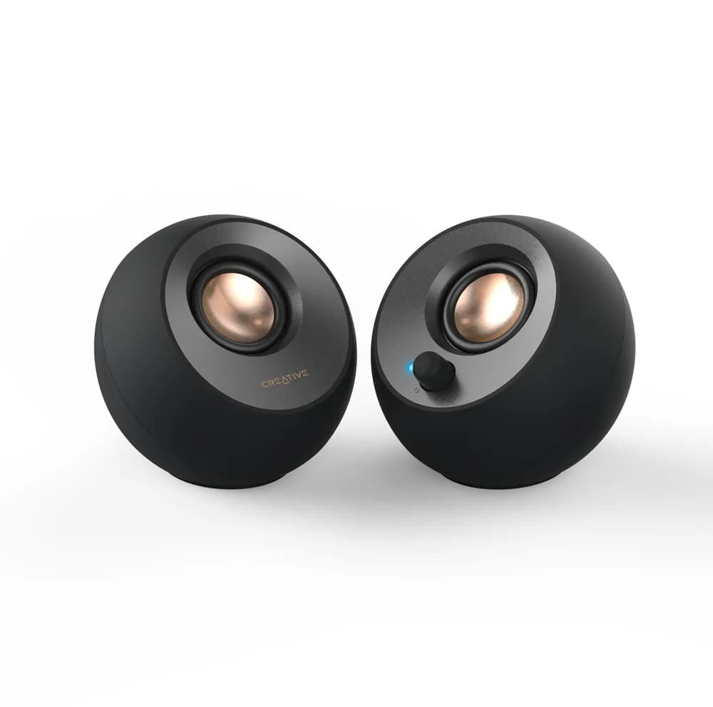 Creative Pebble V2 USB-C Speakers - Black "51MF1695AA000" — miniatură