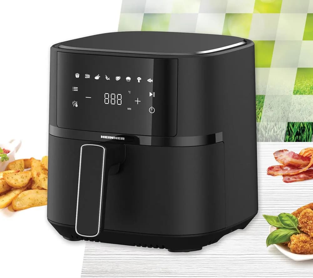 FRITEUZA CU AER CALD HEINNER BlackMatte HAF-B4BK1500 — miniatură