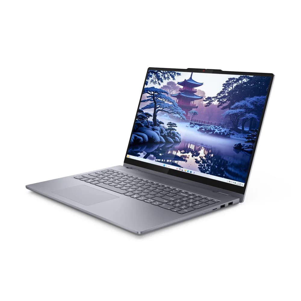 16 IdeaPad 5 2-in-1 16IAL10, WUXGA IPS Touch, Procesor Intelxxxx CoreTM Ultra 7 255H, 16GB LPDDR5X, 1TB SSD, Intel Arc 140T, Win 11 Home, Luna Grey "83KS001DRM" ( — miniatură