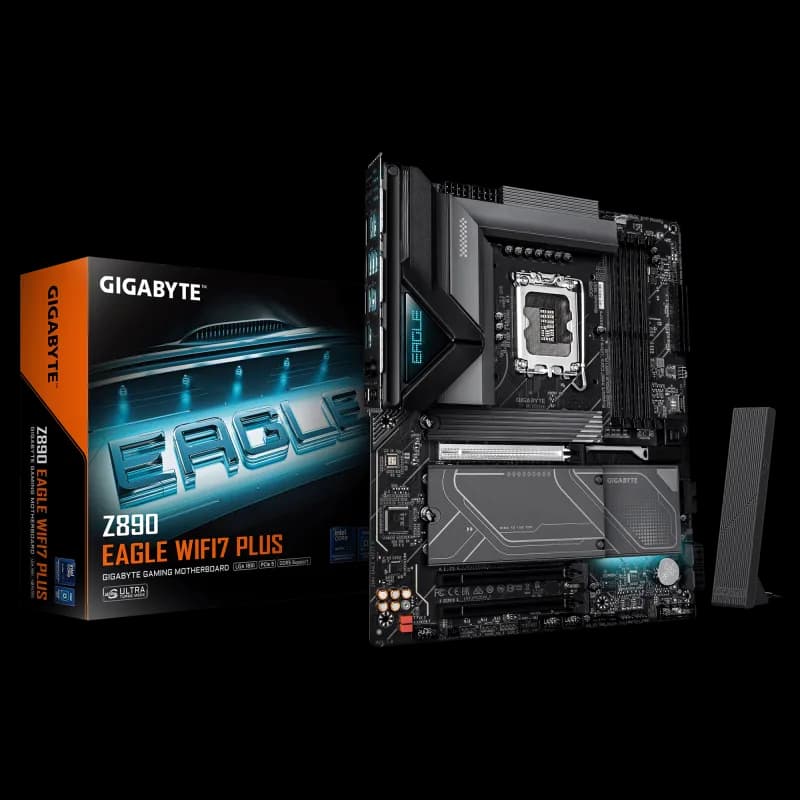 Placa de baza Gigabyte Z890 EAGLE WIFI7 PLUS, Socket 1851, DDR5, ATX