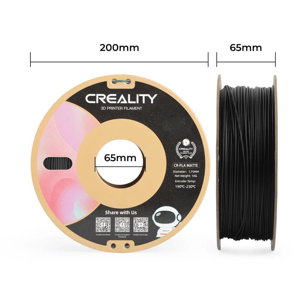 Filament Creality CR-PLA Matte – 1,75 mm – 1 kg (3301010300) — miniatură
