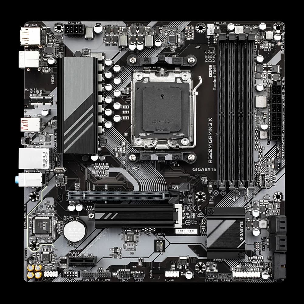 Placa de baza Gigabyte A620M GAMING X, Socket AM5, DDR5, Micro-ATX — miniatură