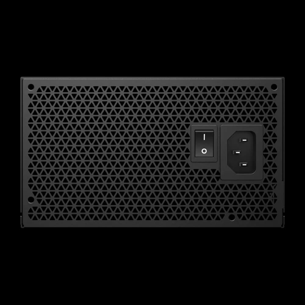 SURSA PCCooler "YK1000", 1000W, certificare 80Plus Bronze, non-modular, active PFC + DC to DC, fan 135mm, negru, "P5-YK1000-B1H" — miniatură