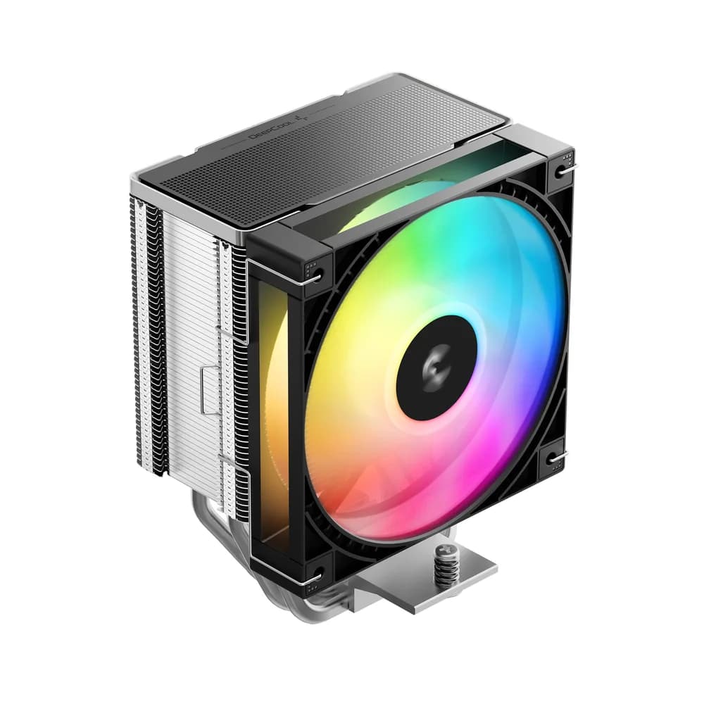 COOLER DeepCool "AG600 ARGB" skt. Intel si AMD, racire cu aer, vent. 120mm, 500 - 2200 RPM, 6 heatpipes, inaltime 150mm, iluminare ARGB,"R-AG600-BKAMMG2-G"