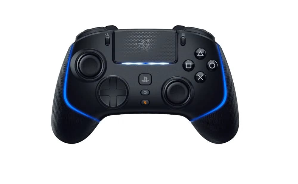 Controller Razer Wolverine V2 Pro pentru PS5 si PC, conectivitate HyperSpeed Wireless si cu fir, lumini razer Chroma, butoane mecanice Razer™ Mecha-Tactile, durata de viata baterie pana la 10 ore cu Chroma, pana la 28 de ore fara Chroma, negru
