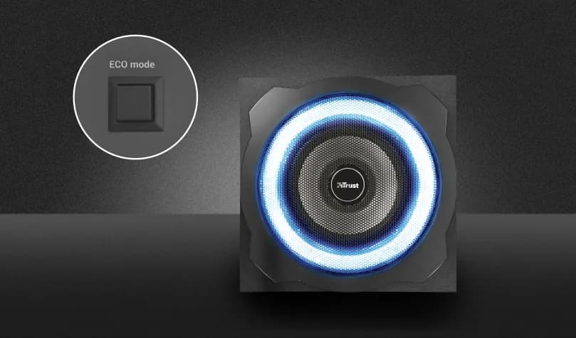 Sistem audio 5.1 Trust GXT 658 TYTAN, 180W, negru — miniatură