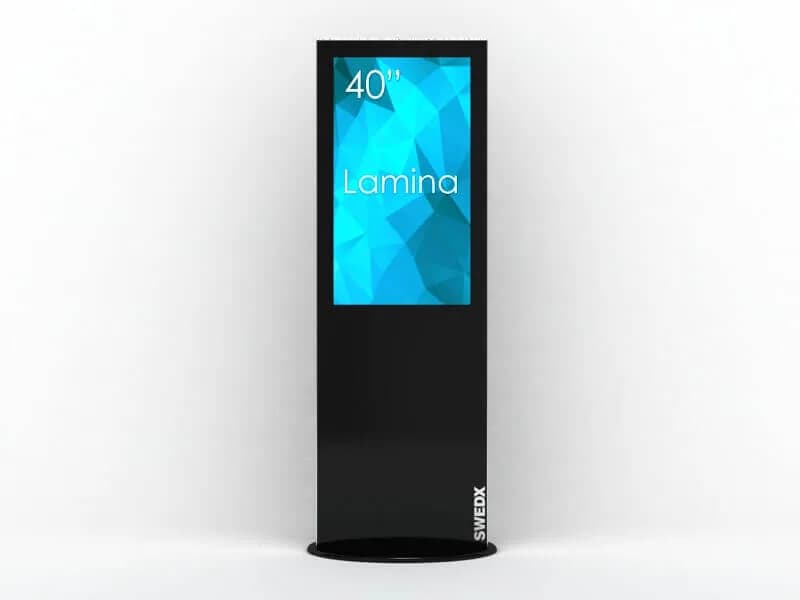 Stand Kiosk/Totem SWEDX Lamina 40" 4K, SWL-40K8-A2, Negru