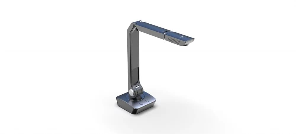 Scanner portabil cu camera de documente AXTEL AXT801, dimensiune documente scanate A3,A4, camera 8MP, 4K, rezolutie 3264 : 2448 ; 25fps, focus automat, microfon digital, rotatie flexibila in unghiuri multiple, inregistrare si editare video, OCR, screen recording, aplatizare automanta, scanare — miniatură