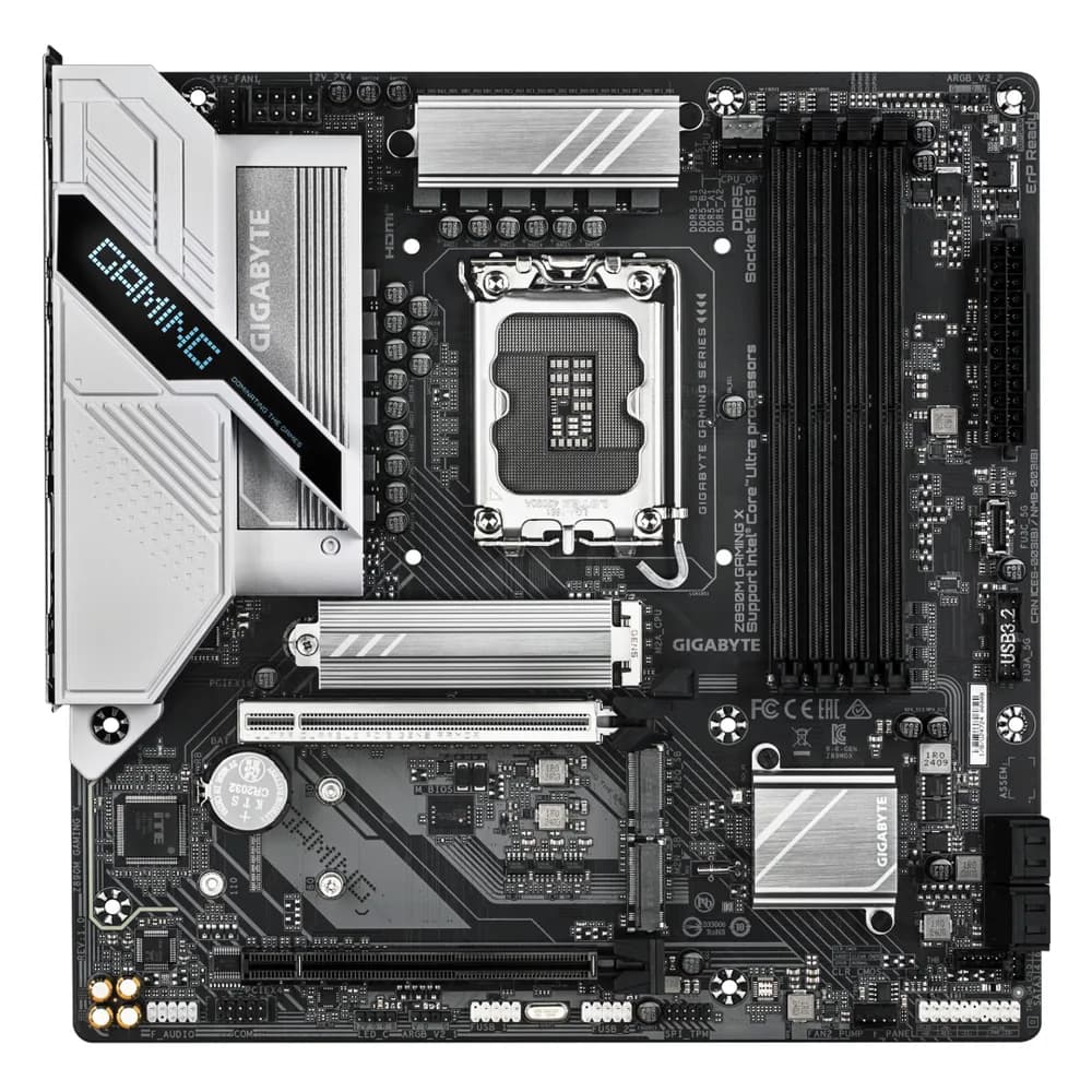 Placa de baza Gigabyte Z890M GAMING X, Socket 1851, DDR5, Micro-ATX — miniatură